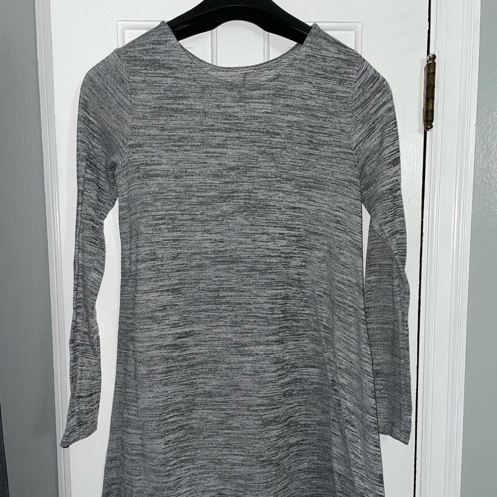 NWOT Heather gray sweater dress